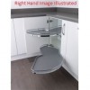Second Nature Accessories - Arena Classic LeMans II, Right Hand Corner Unit, 500mm Wide