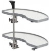 Kitchen Stori - VS Cornerstone Swing 450mm, Unhanded, Basic Silver/White