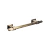 Second Nature Handles - Bloomfield, Hexagonal bar handle, 160mm, antique bronze