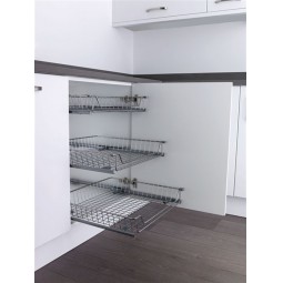 Adjustable Pull-Out Basket, 600mm