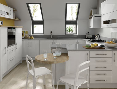 White High Gloss Kitchen